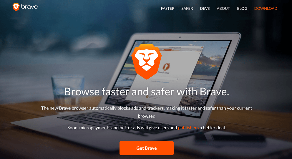 Brave browser